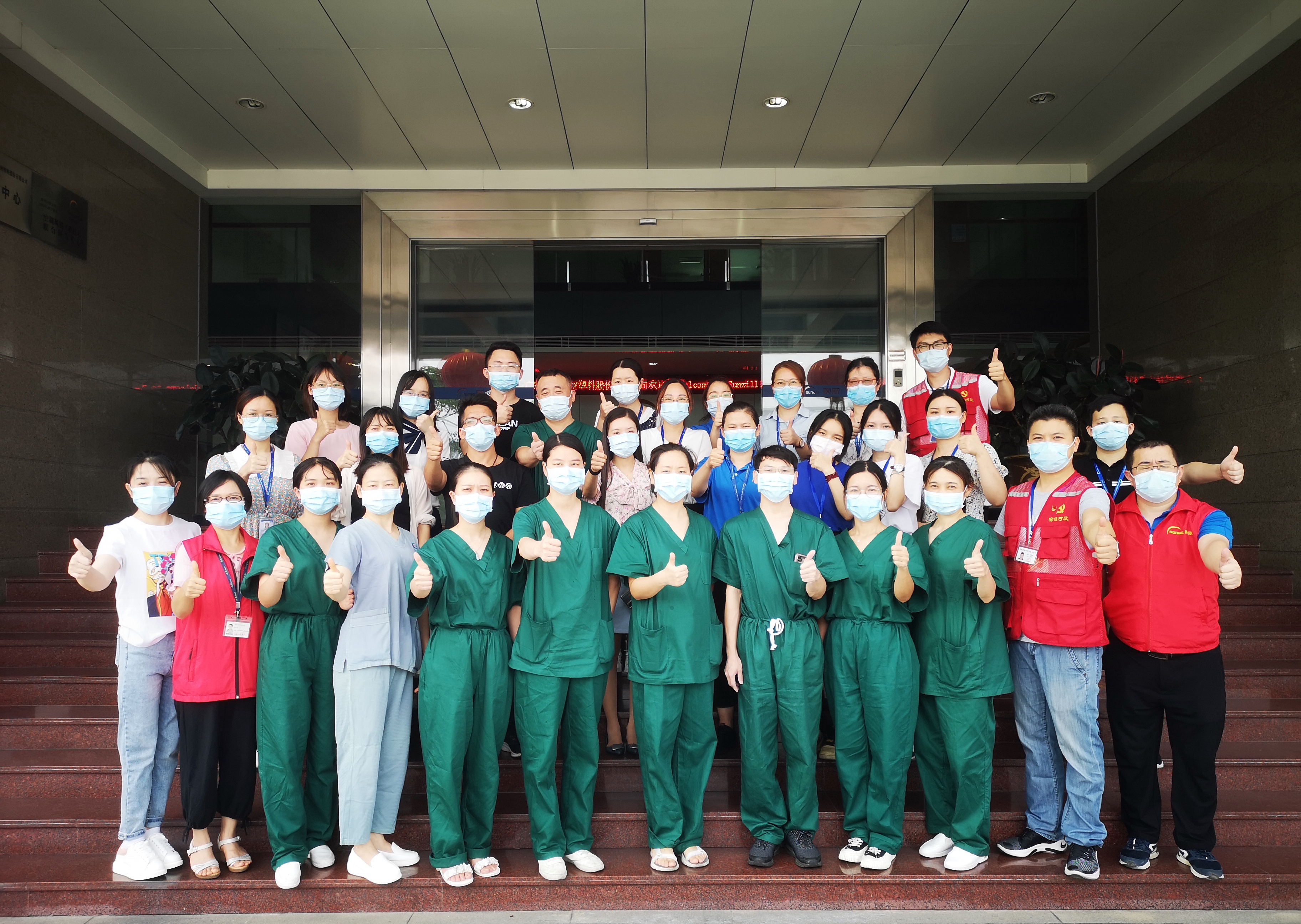 齊心抗疫，我們?cè)谛袆?dòng)——順威總部園區(qū)開展全員核酸檢測大行動(dòng)